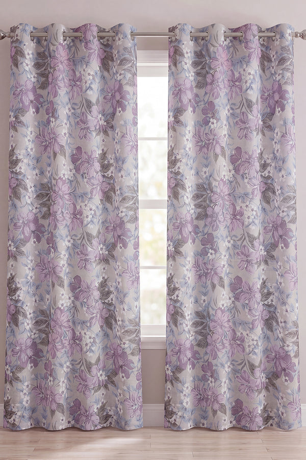 CURTAINS – 10 RINGS HIGH & EXPORT QUALITY (Lilac & lavender)