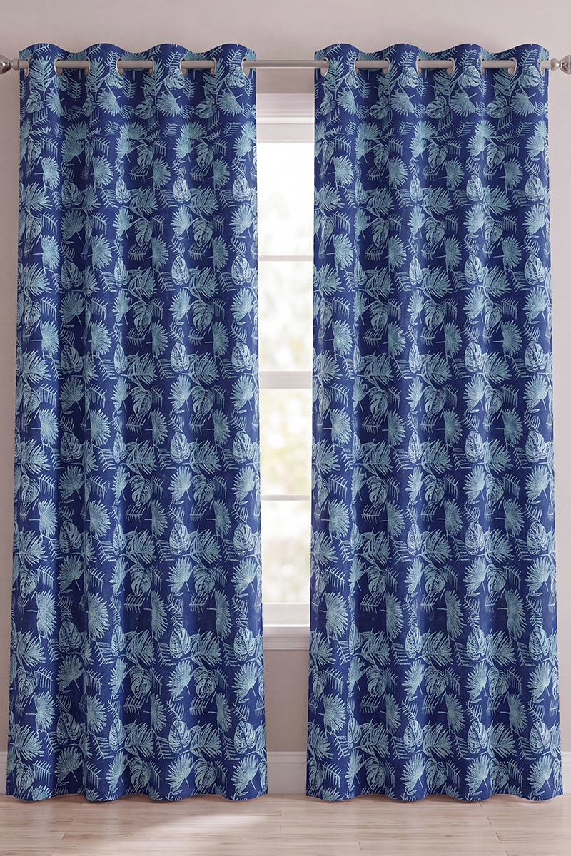CURTAINS – 8 & 10 RINGS HIGH & EXPORT QUALITY (Royal & Navy Blue)