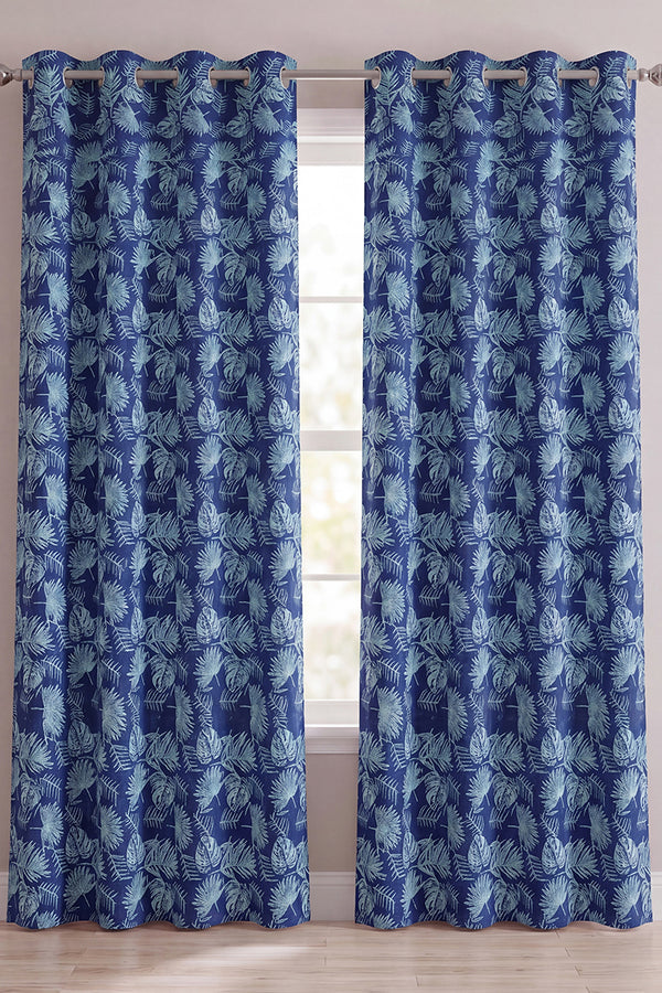 CURTAINS – 8 & 10 RINGS HIGH & EXPORT QUALITY (Royal & Navy Blue)