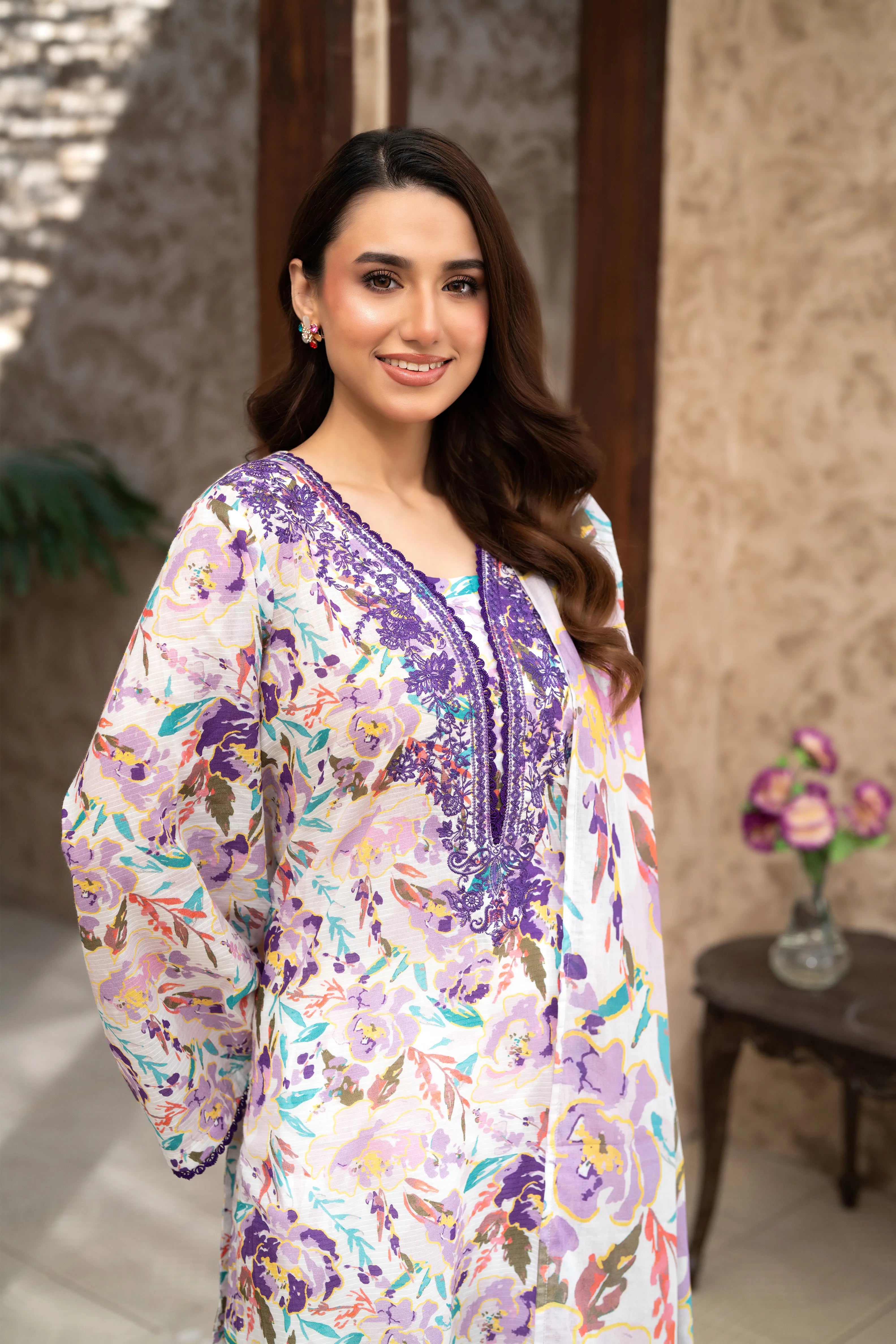 Lavender Bloom Lawn Set