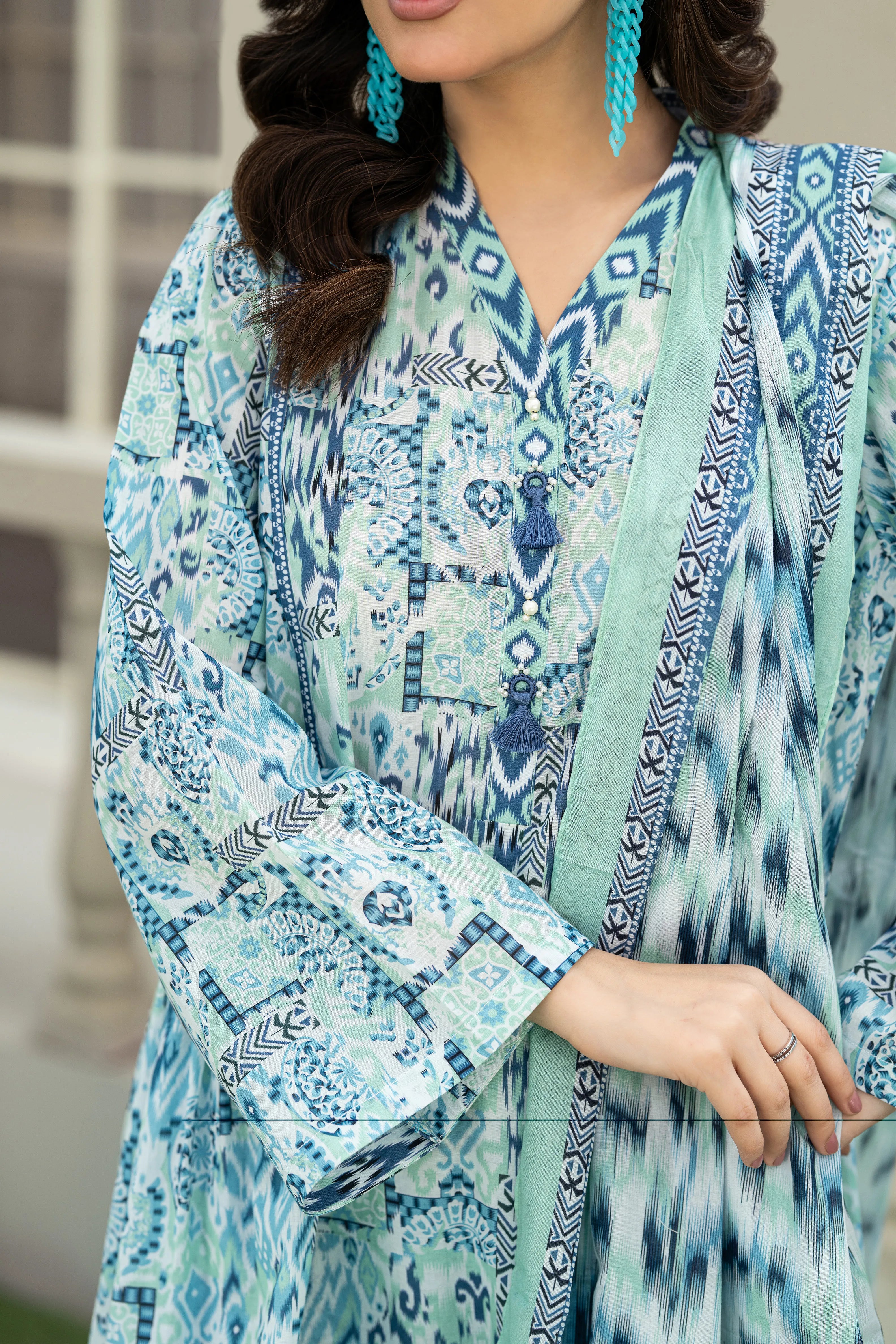 Aqua Serenity Lawn Set