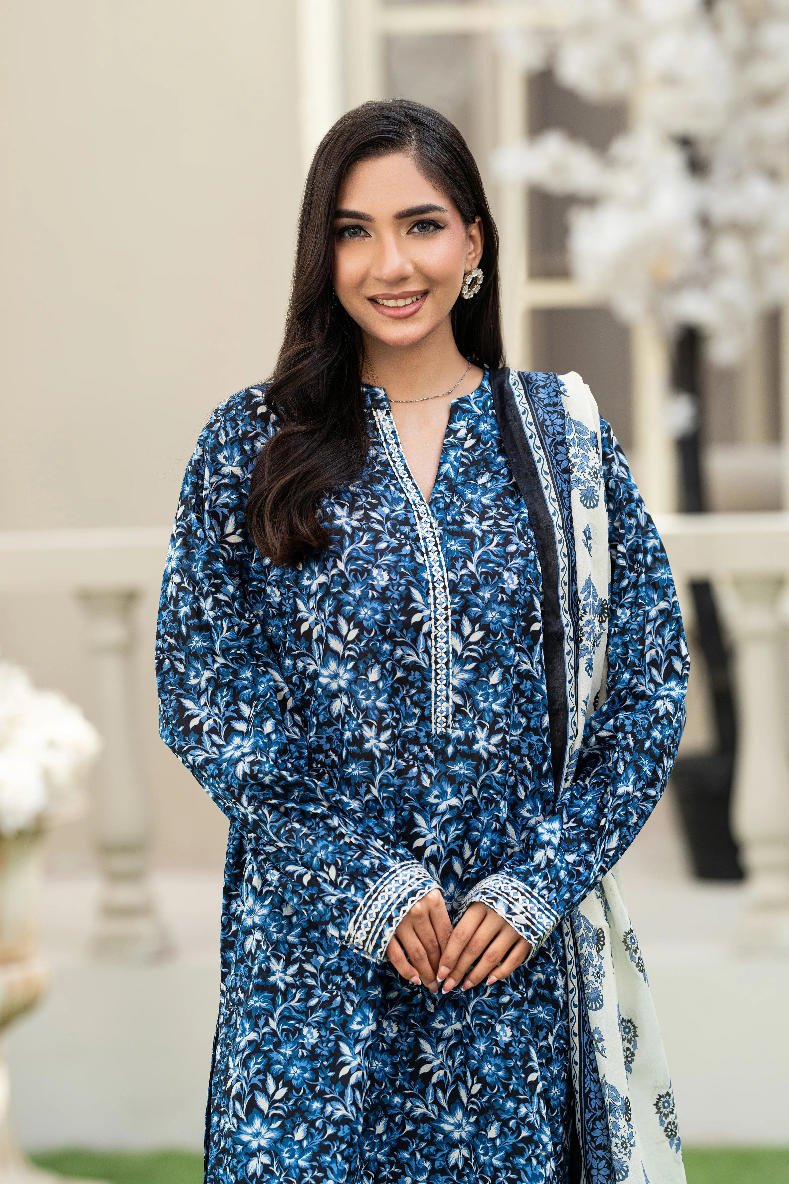 Midnight Bloom Lawn Set